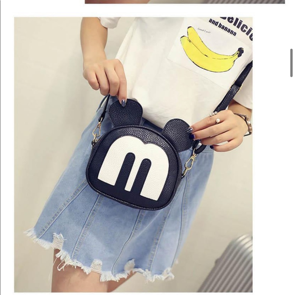 ✨NEW✨Mickey Ears PU Leather Mini Bag - Picture 2 of 8